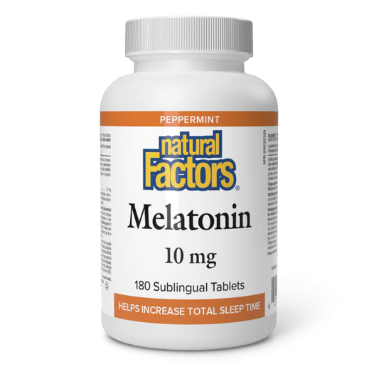 Melatonin 10mg, Peppermint 180 Sub-Tablets