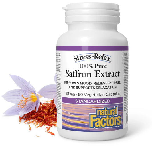 Saffron Extract 28mg, Stress-Relax® 60Vcaps