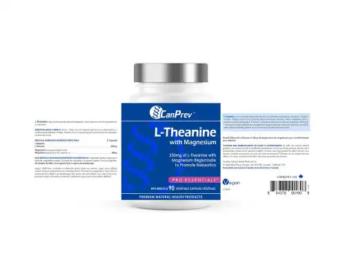 L-Theanine With Magnesium 90 Veggie Caps