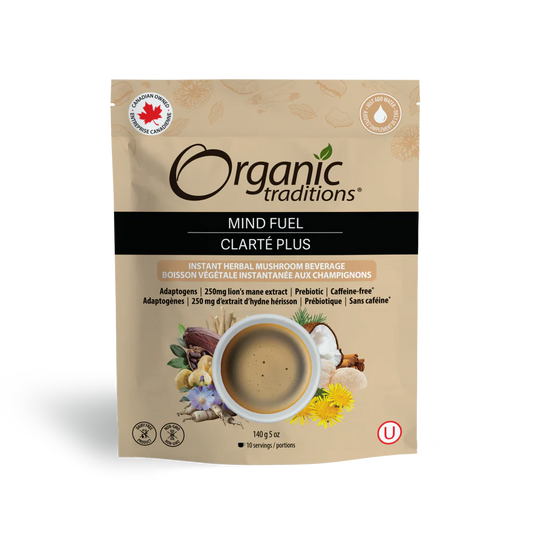 Mind Fuel Caffeine-Free Mushroom Coffee Alternative - 140g bag