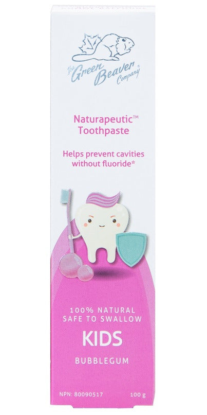 Kid’s Green Beaver Natural Toothpaste