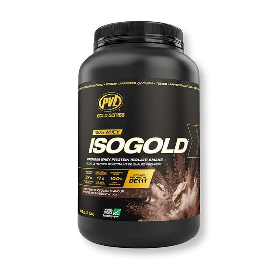 ISOGOLD Premium Whey Protein Isolate - 2.27Kg (5lbs)