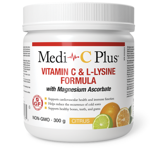 Medi~C Plus Citrus w/ Magnesium Pwd 300g