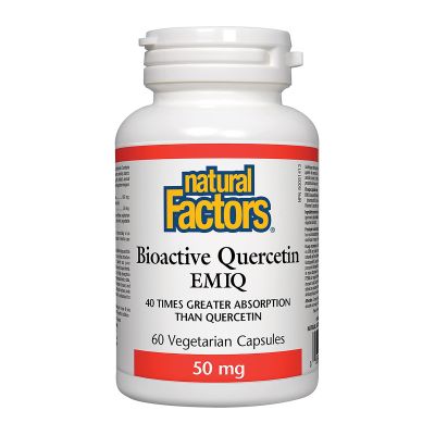 Bioactive Quercetin EMIQ 50mg 60Vcaps