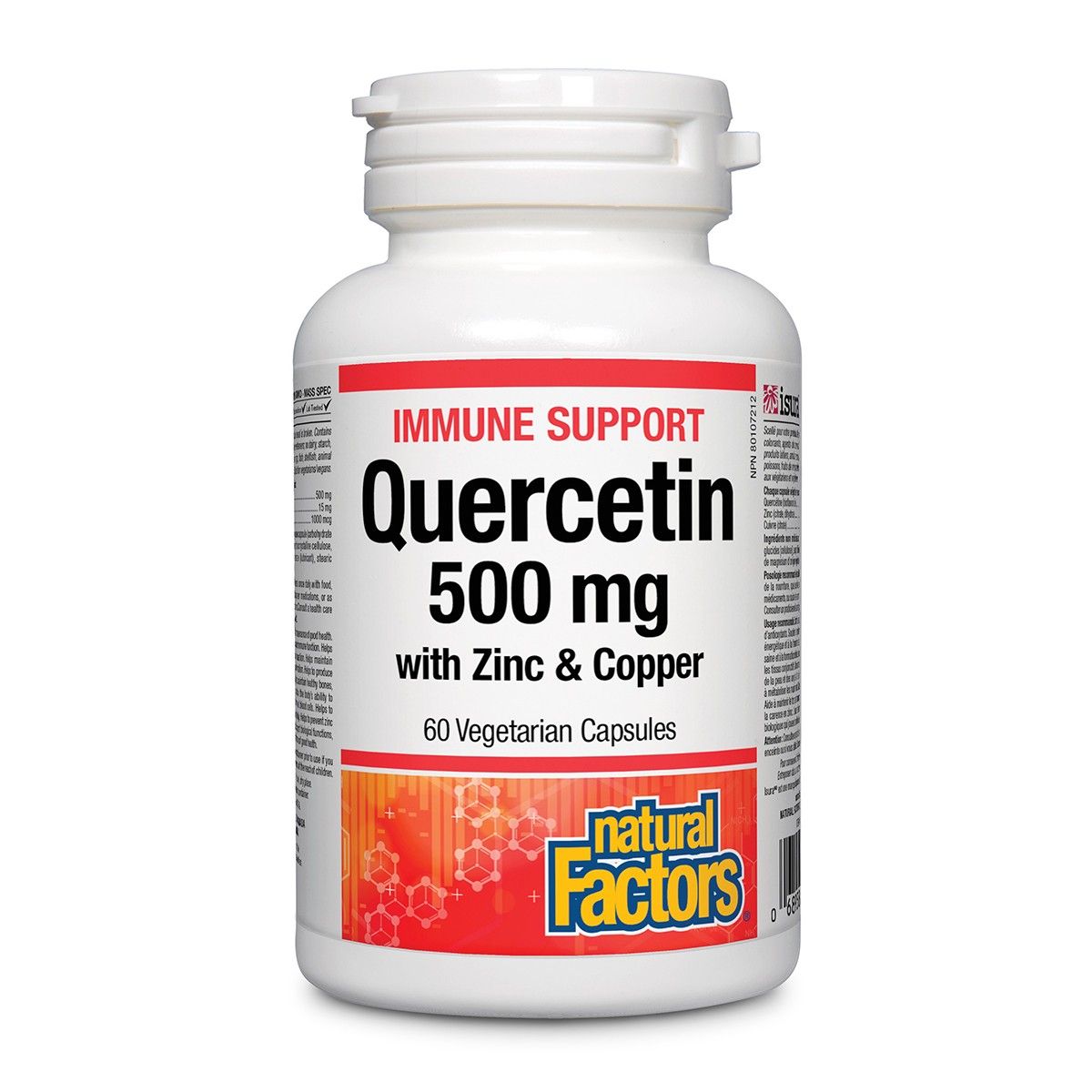 Quercetin 500mg with Zinc and Copper 60 Caps