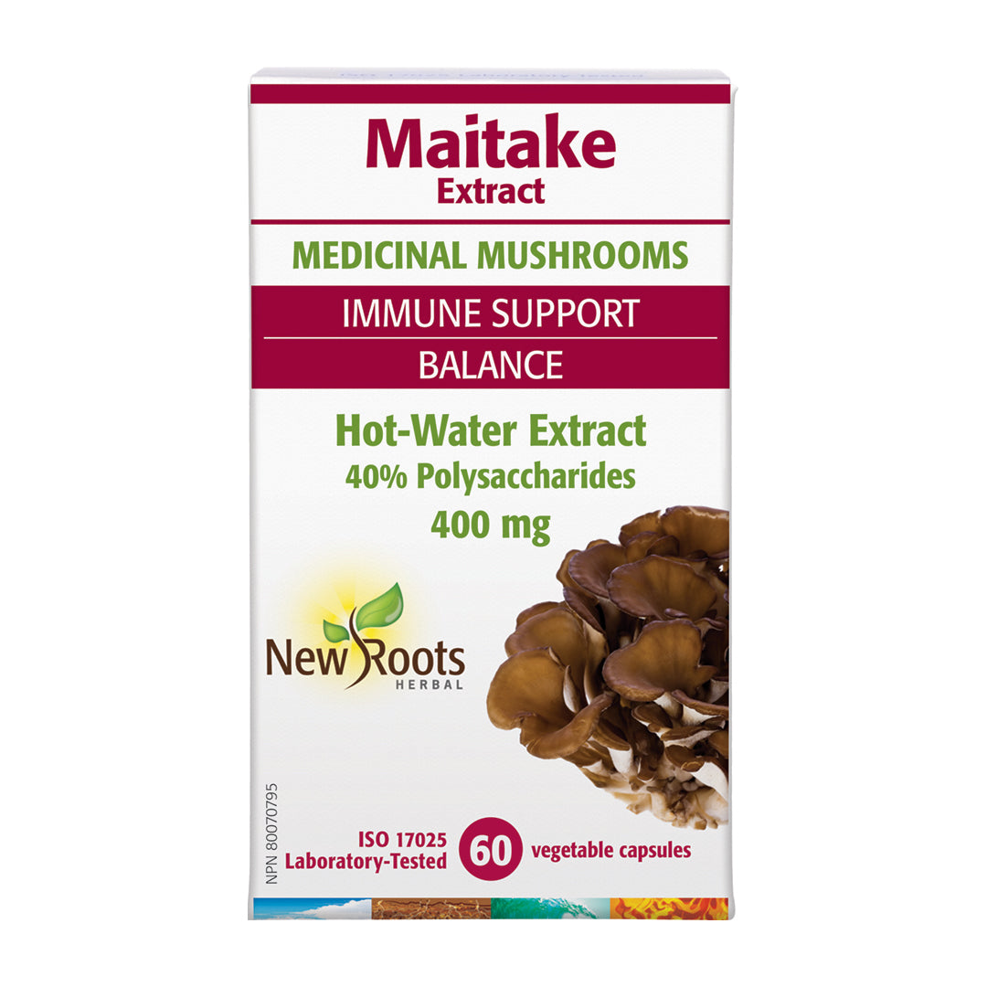 MAITAKE 400 MG 40% POLYSACCHARIDES 60 CAPSULES
