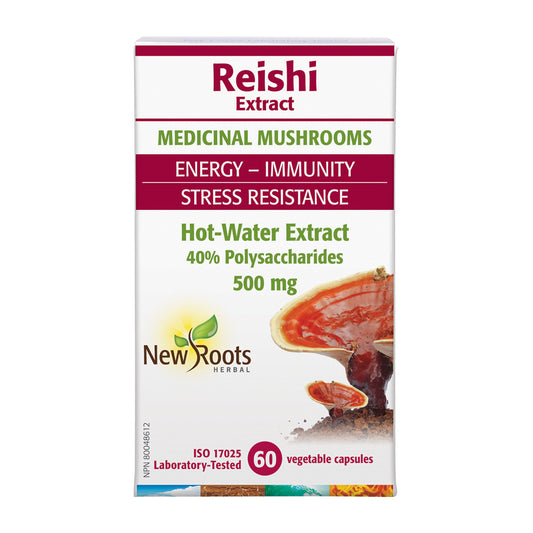 REISHI 500 MG 40% POLYSACCHARIDES 60 CAPSULES