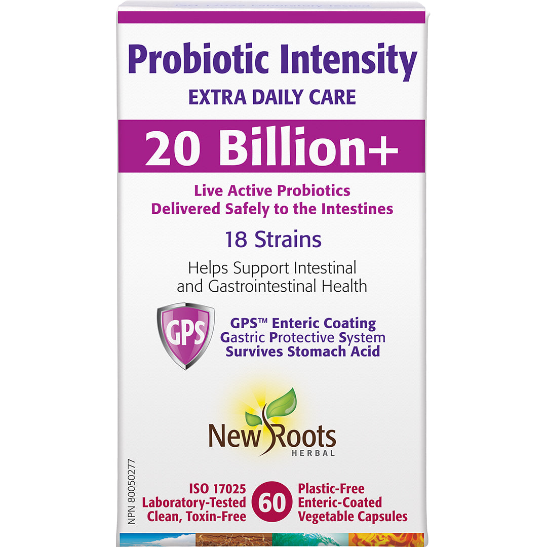 PROBIOTIC INTENSITY 20 BILLION 60 CAPSULES
