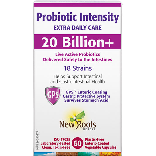 PROBIOTIC INTENSITY 20 BILLION 60 CAPSULES