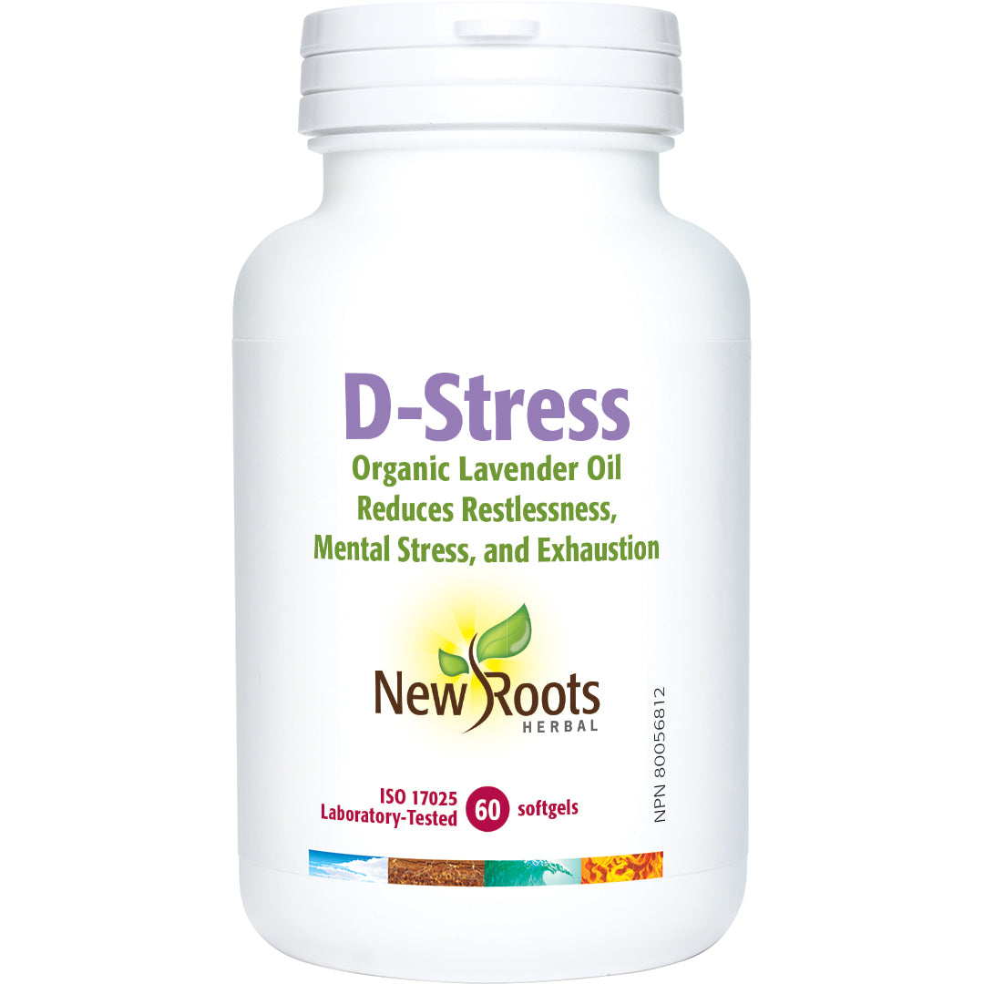 D-STRESS CERTIFIED ORGANIC 60 SOFTGELS