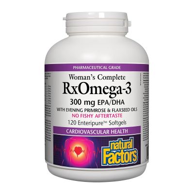 Women's Complete RxOmega-3 300mg 120 Softgels