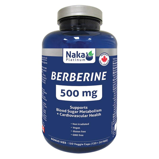 Berberine 500mg 150 Vcaps