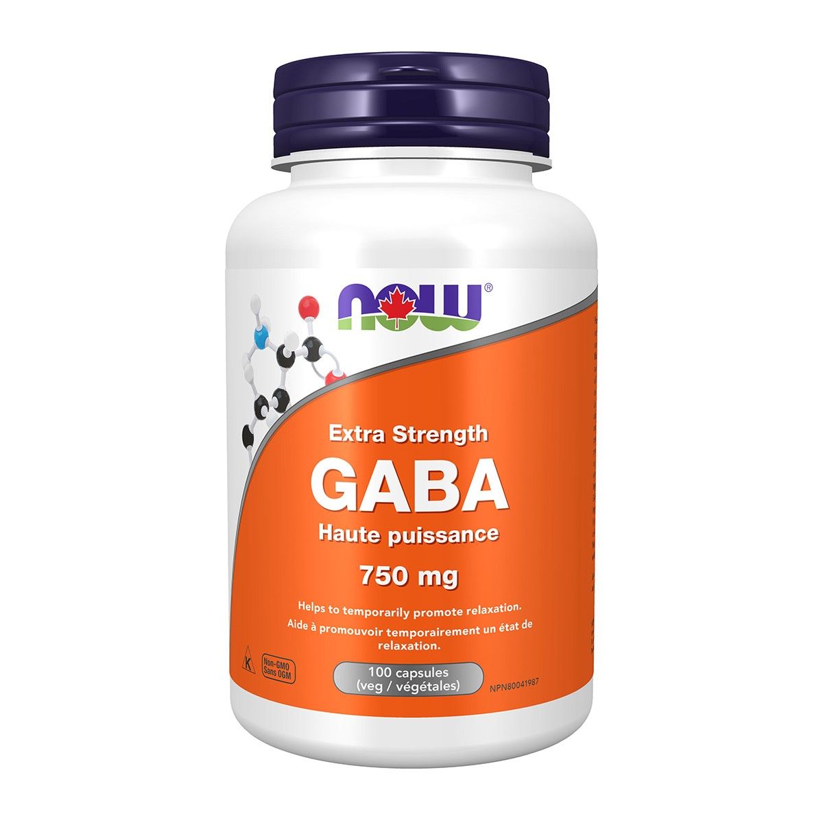 GABA Extra Strength 750mg 100 Vcaps
