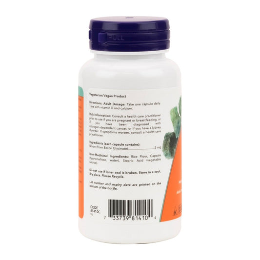 Boron (Glycinate) 3mg 100 Vcaps