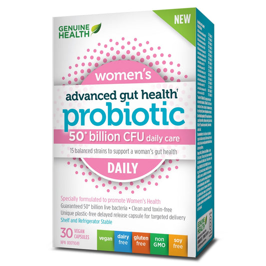 Women's Advanced Gut Health Probiotic 50 Billion