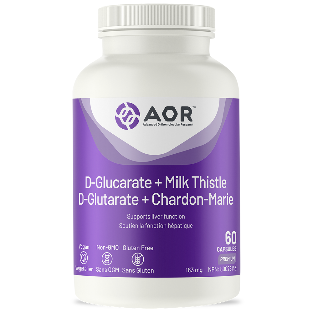 D-Glucarate + Milk Thistle 60s Caps