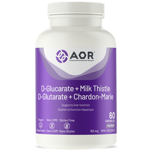 D-Glucarate + Milk Thistle 60s Caps