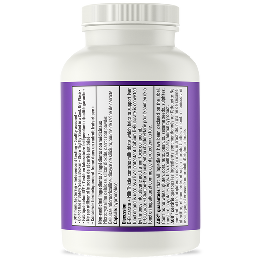 D-Glucarate + Milk Thistle 60s Caps