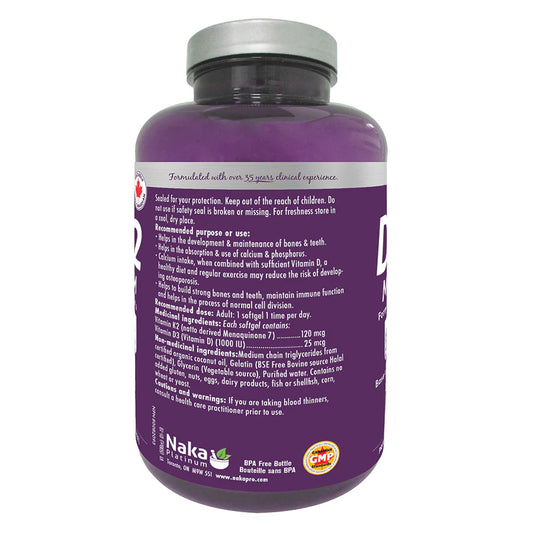Platinum D3+K2 300 Softgels
