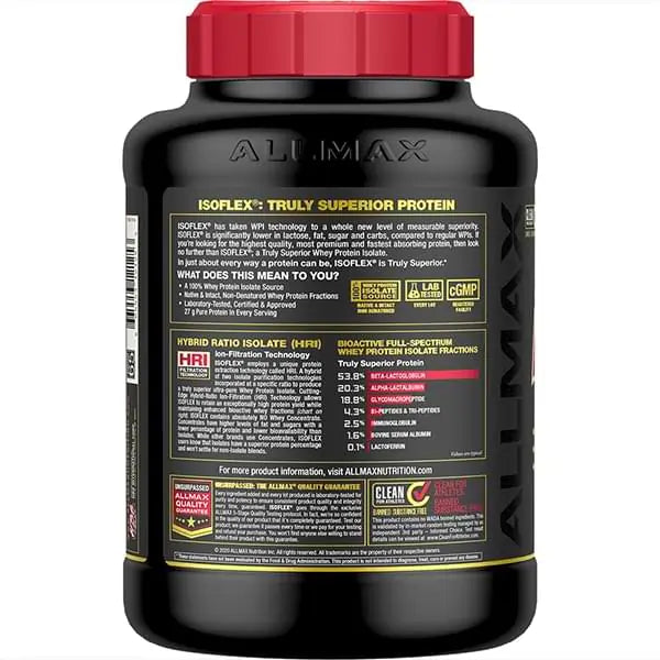Isoflex 5lb Vanilla