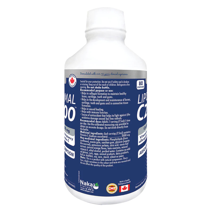 Platinum Liposomal C2000 600ml