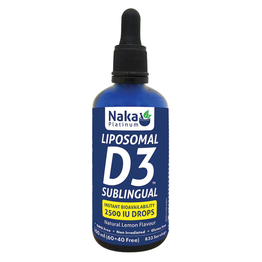 Platinum Vitamin D3 2500 IU drops Lemon Flavour 100ml