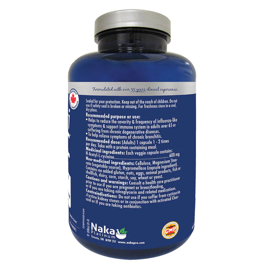 Platinum Nutri NAC 600mg 150 Vcaps