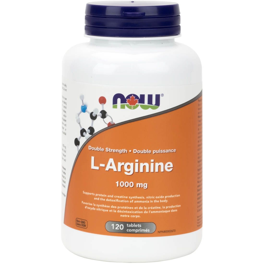 L-Arginine 1000mg 120 Tabs