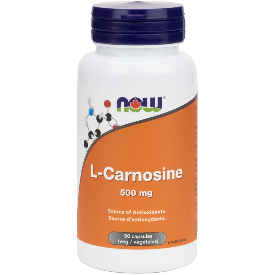 L-Carnosine 500mg 50 Vcaps