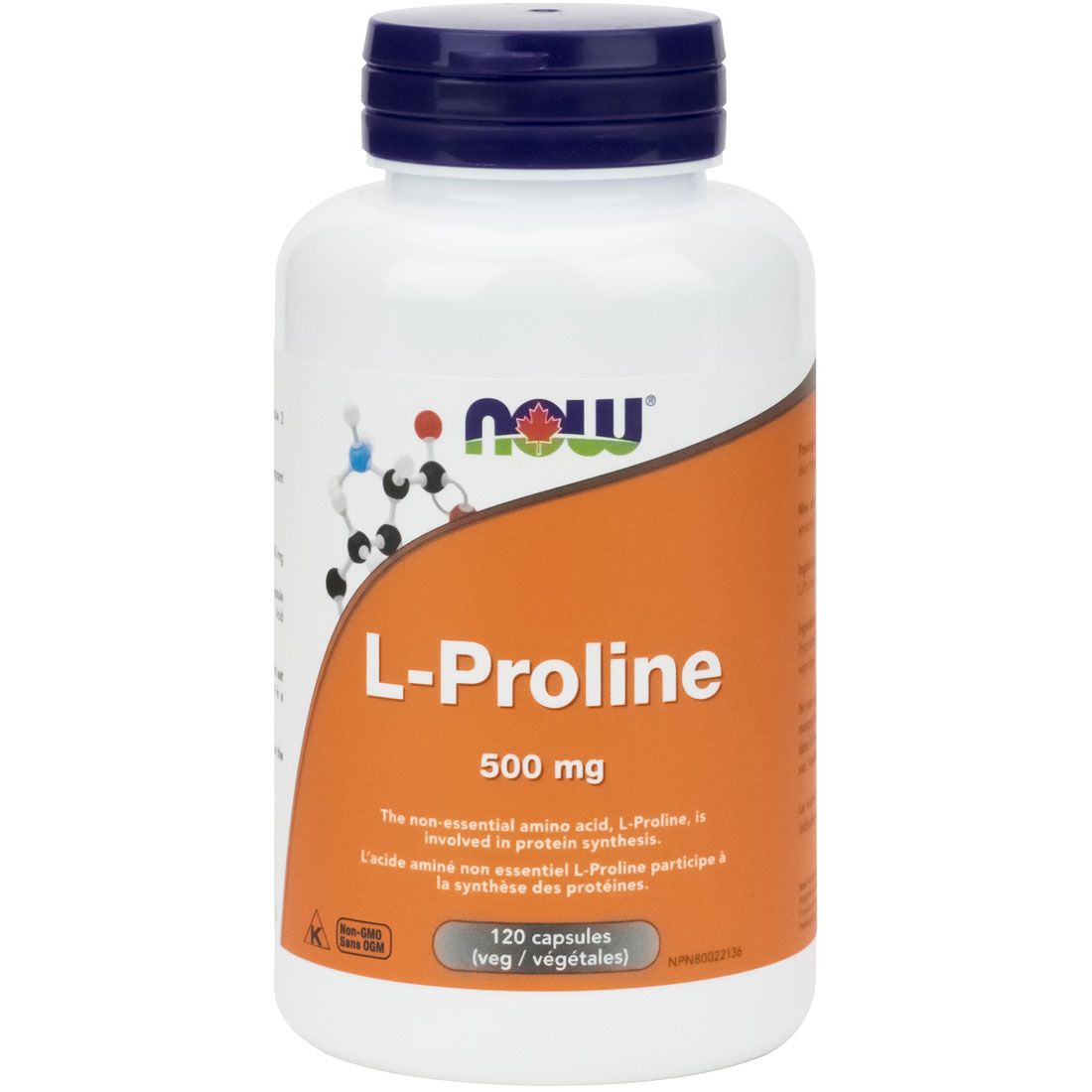 L-Proline 500mg 120 Vcap