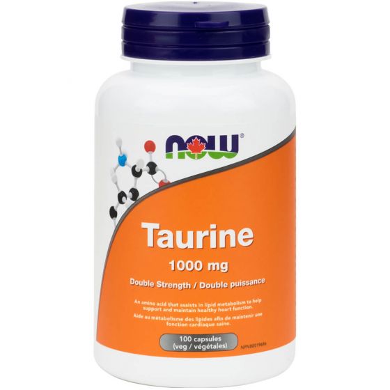 Taurine 1000mg Double Strength 100 Vcap