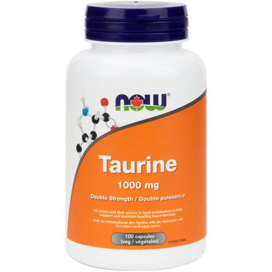 Taurine 1000mg Double Strength 100 Vcap