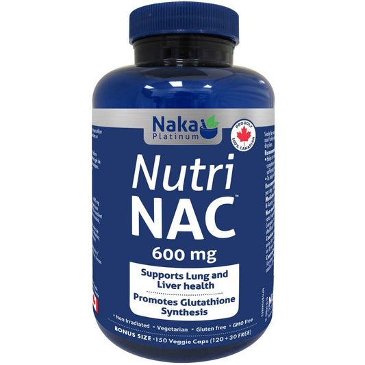 Platinum Nutri NAC 600mg 150 Vcaps