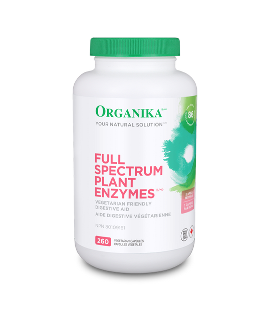 Full Spectrum  Plant Enzymes 500mg 260 Vcaps