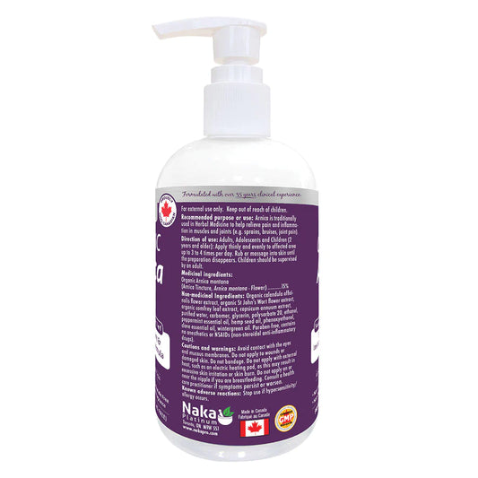 Platinum Organic Arnica gel 340ml