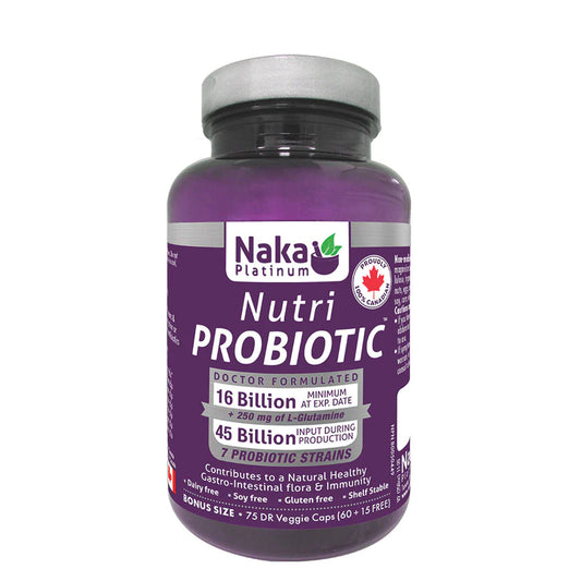Platinum Nutri Probiotic 45 Billion shelf-stable 60 DR Vcaps