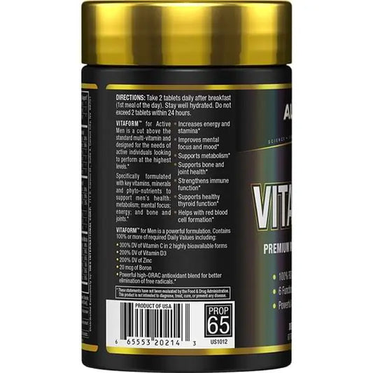 VitaForm Premium Multi Vitamin for Men 60 Caps
