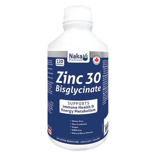 Platinum Zinc 30 Bisglycinate 600ml