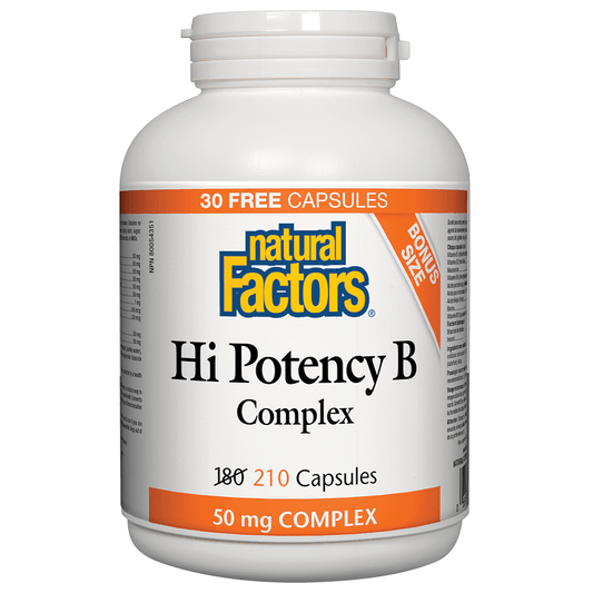 Hi Potency B Complex 50mg 210 Caps