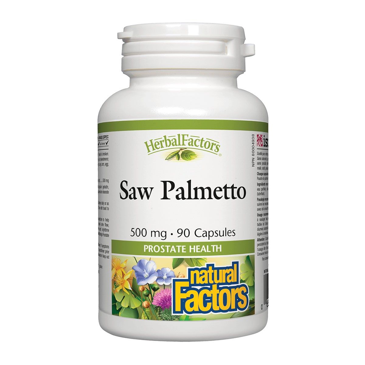 Saw Palmetto, HerbalFactors® 90 Caps