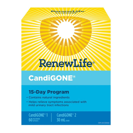 CandiGone 15-Day Program 60 Vcaps + 30ml Tincture