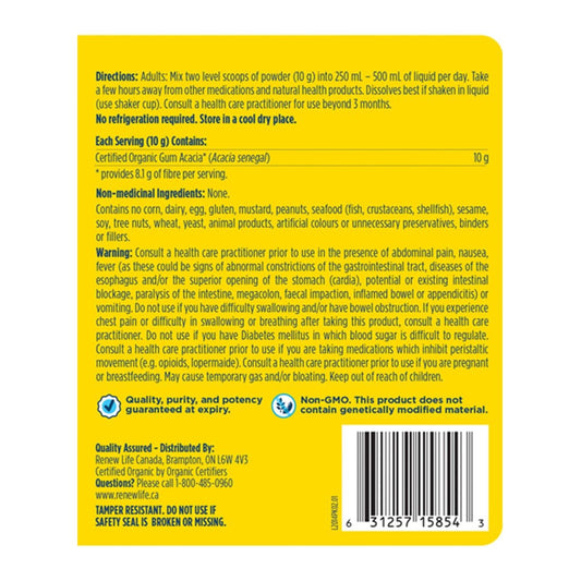 Organic Clear Fibre 270g