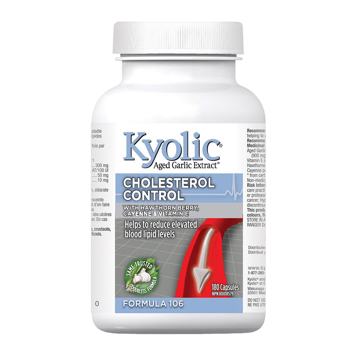 Cholesterol Control Formula 106 180 Caps