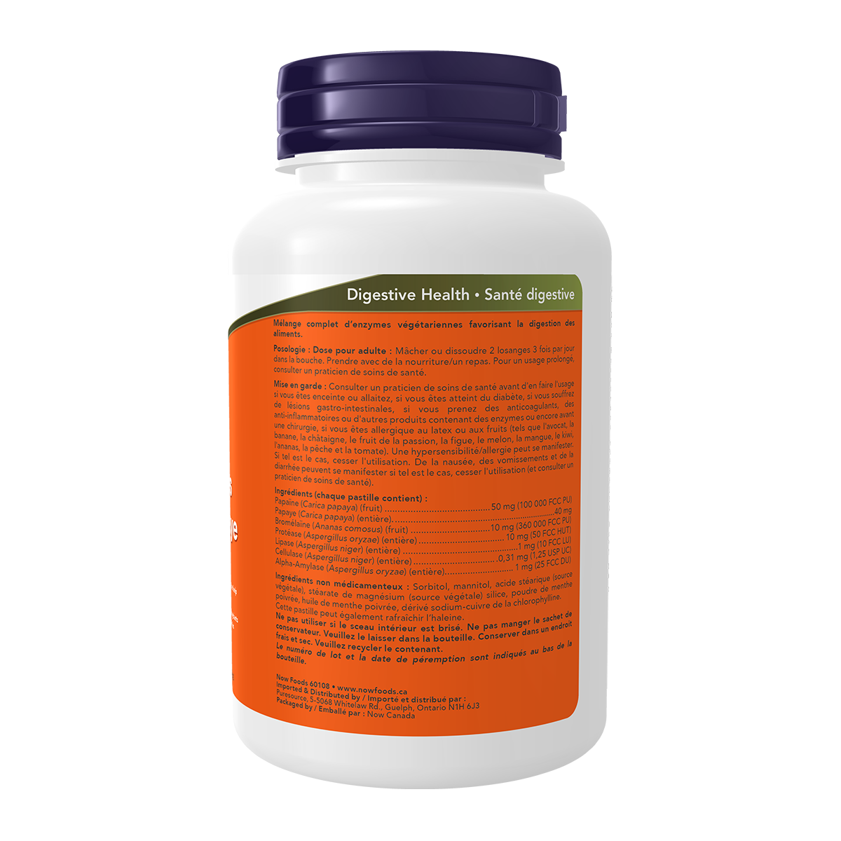 Papaya Enzyme Chewable 180 Lozenges