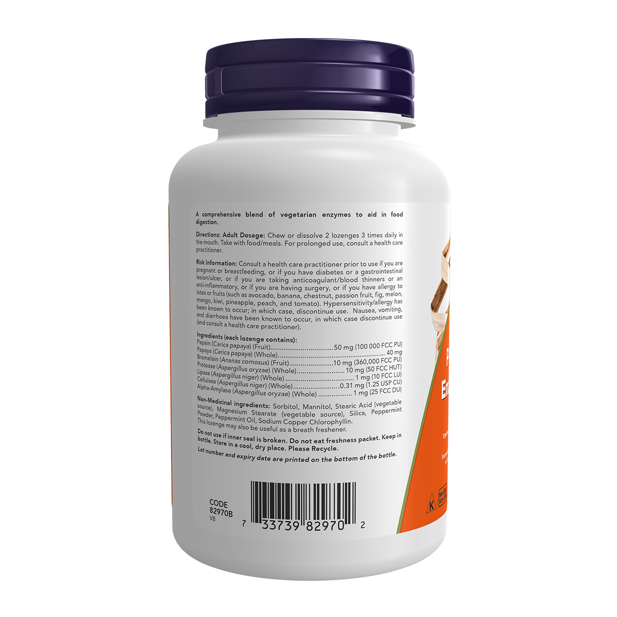 Papaya Enzyme Chewable 180 Lozenges