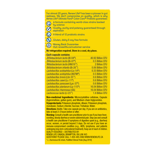 Colon Care Probiotic 80 Billion 30 Vcaps