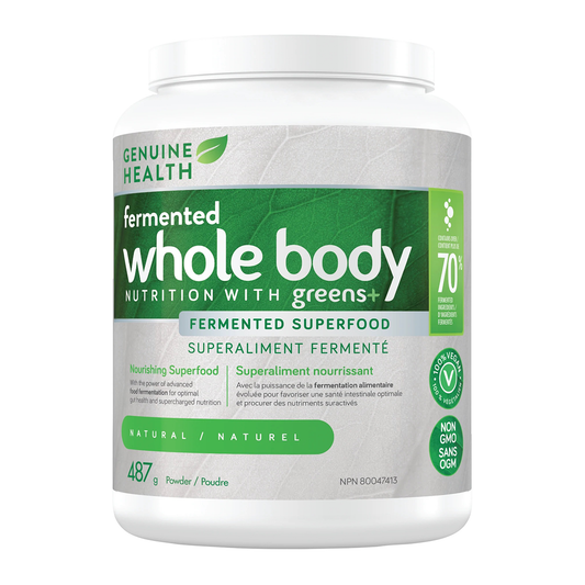 Fermented Whole Body Nutrition With Greens + Natural 487g