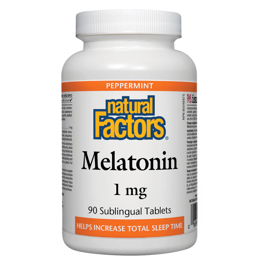 Melatonin 1mg, Peppermint 90 Sub-Tablets