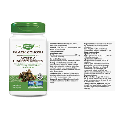 Black Cohosh Root 100 Veg Caps