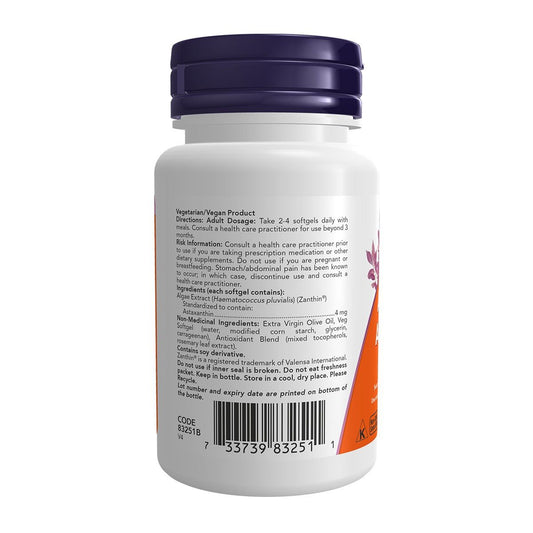 Astaxanthin 4mg 60 Vsoftgels